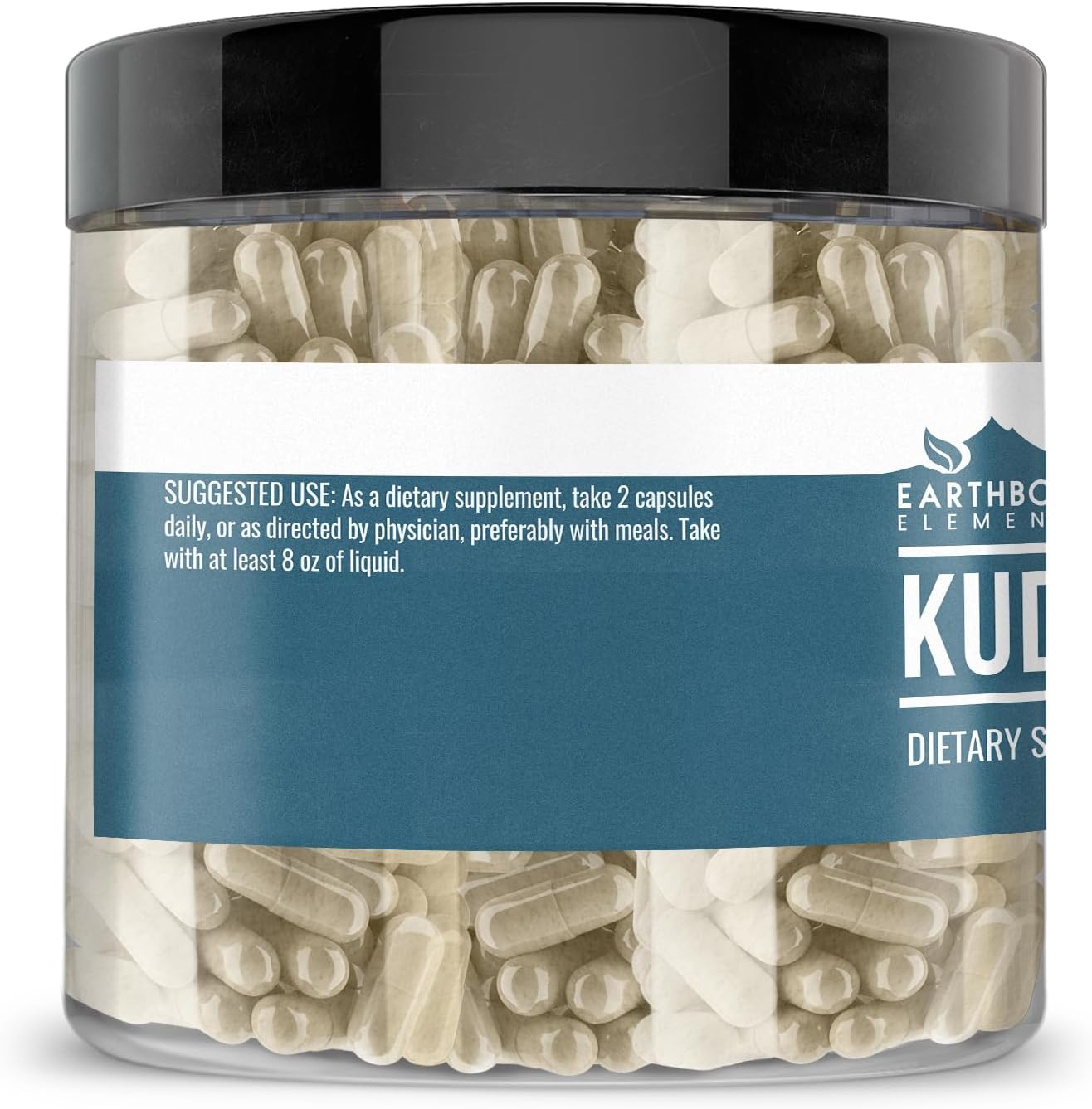 Earthborn Elements Kudzu Root 200 Capsules, Pure & Undiluted, No Additives - Image 3