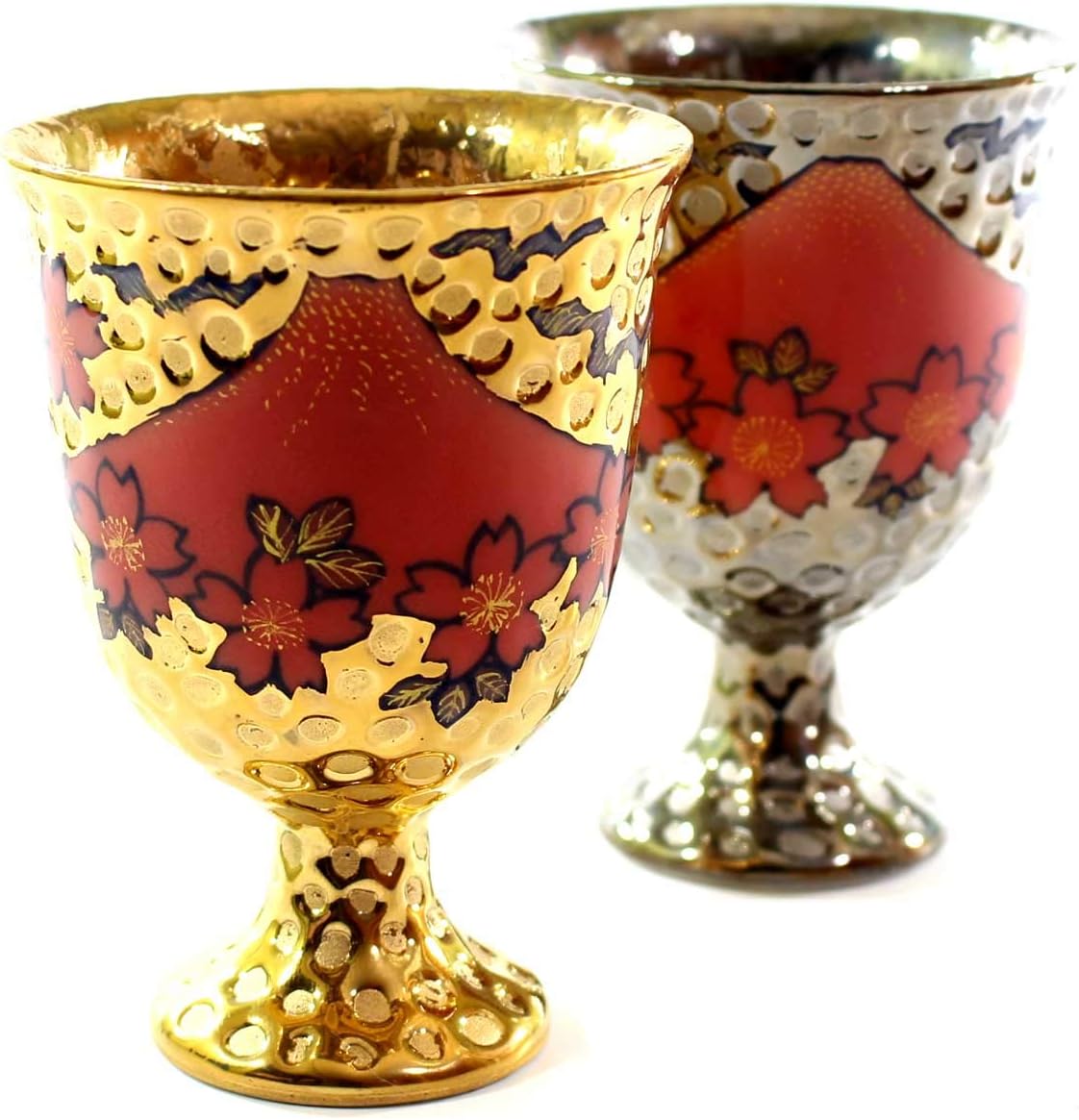 \"未使用\" ヤマザキガラス　薩摩切子　南蛮赤　矢来、籠目菊透かし紋　水割りグラス Amazon.co.jp: ヤマザキガラス 薩摩切子 南蛮赤 矢来籠目菊