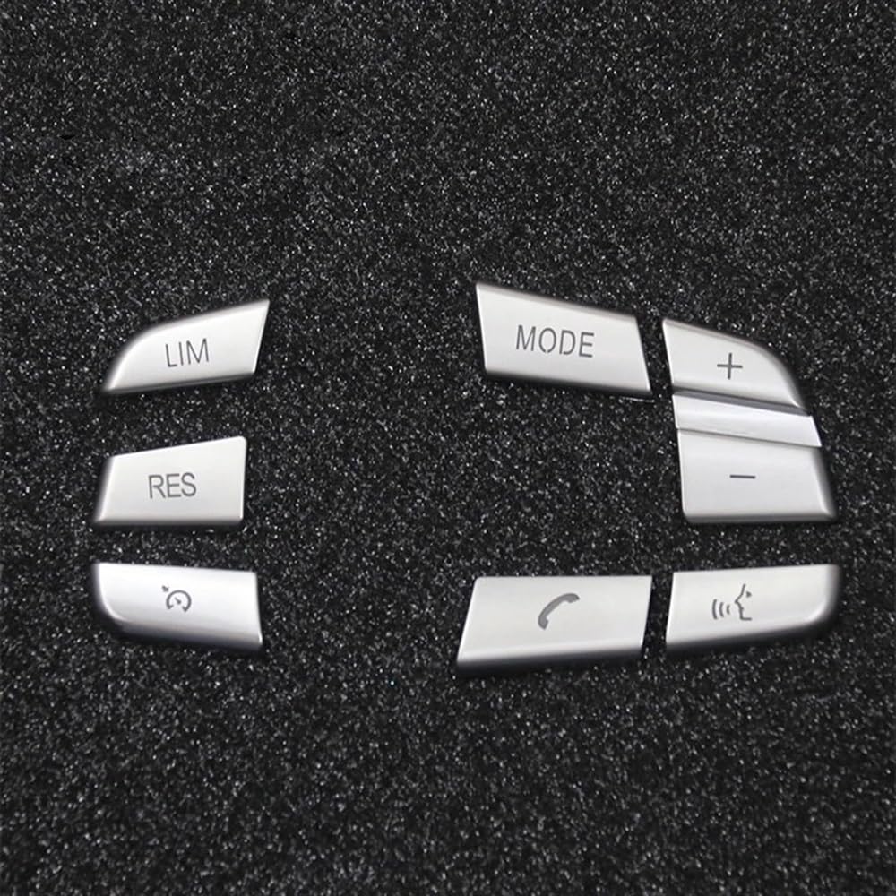 Volante Decorazione Copertura per B&MW 1 2 3 4 Serie 3GT F20 F21 F30 F32 F34 Volante per Auto Interruttore Pulsanti di Controllo Trim Copertura Adesivo Accessori Interni