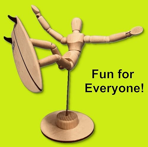 Miniatura 9 de Escultura de arte de surf de 5.5 pulgadas con doble aleta de pez tabla de surf para decoración retro de surf, escritorio de oficina en casa, poses