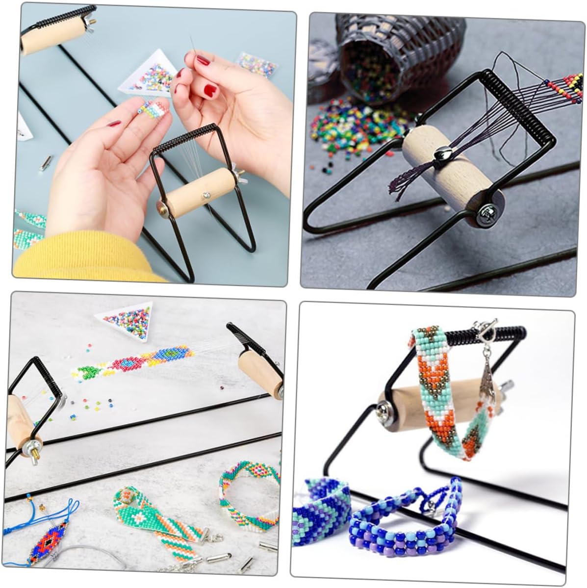 ULDIGI Bracelet Braiding Tool for Beads Jewelry for Easy Bracelet Making and Creative Crafting for Handmade Jewelry Enthusiasts