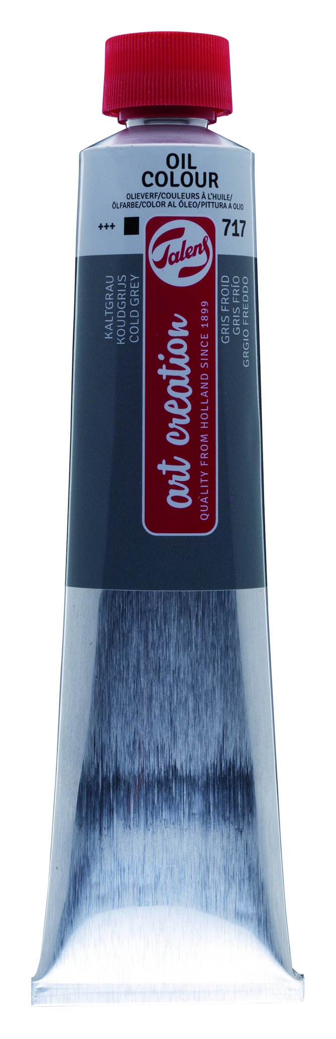 Talens Art Creation Oil Colour Tube 200 ml Cold Grey 717