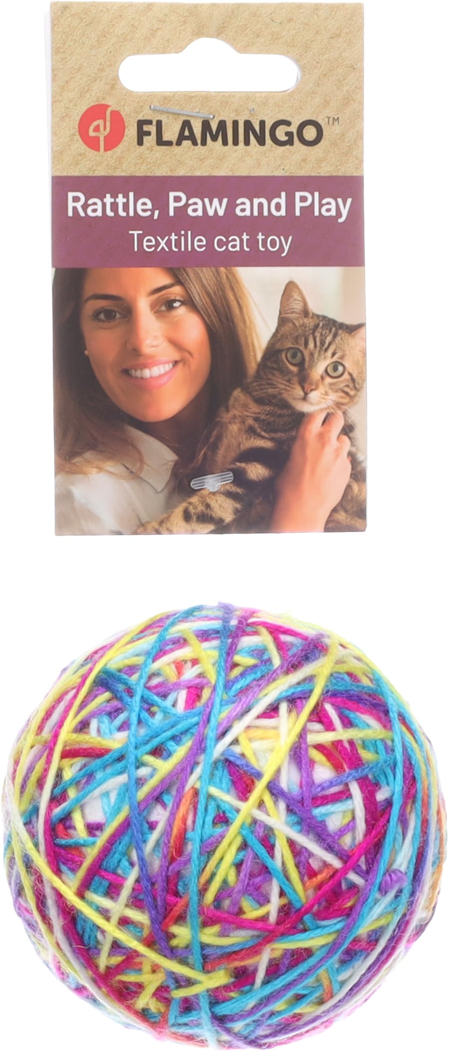 Flamingo TOY ABIR BALL MULTICOLOURED DIAMETER 8CM