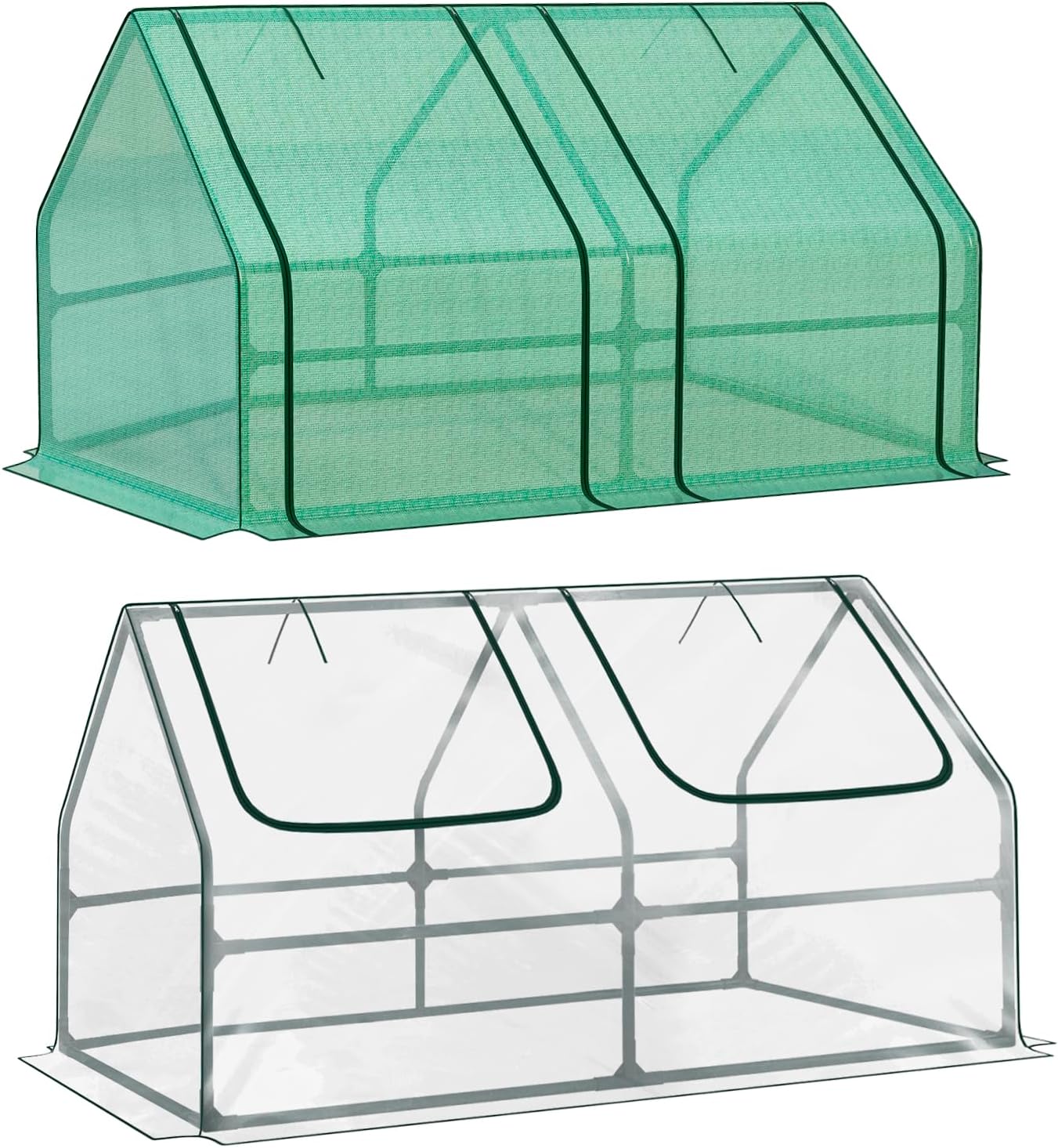 BPS 6x3x3 Mini Garden Greenhouse Review: Portable Grow Tent with Dual Covers for Year-Round Small Space Gardening