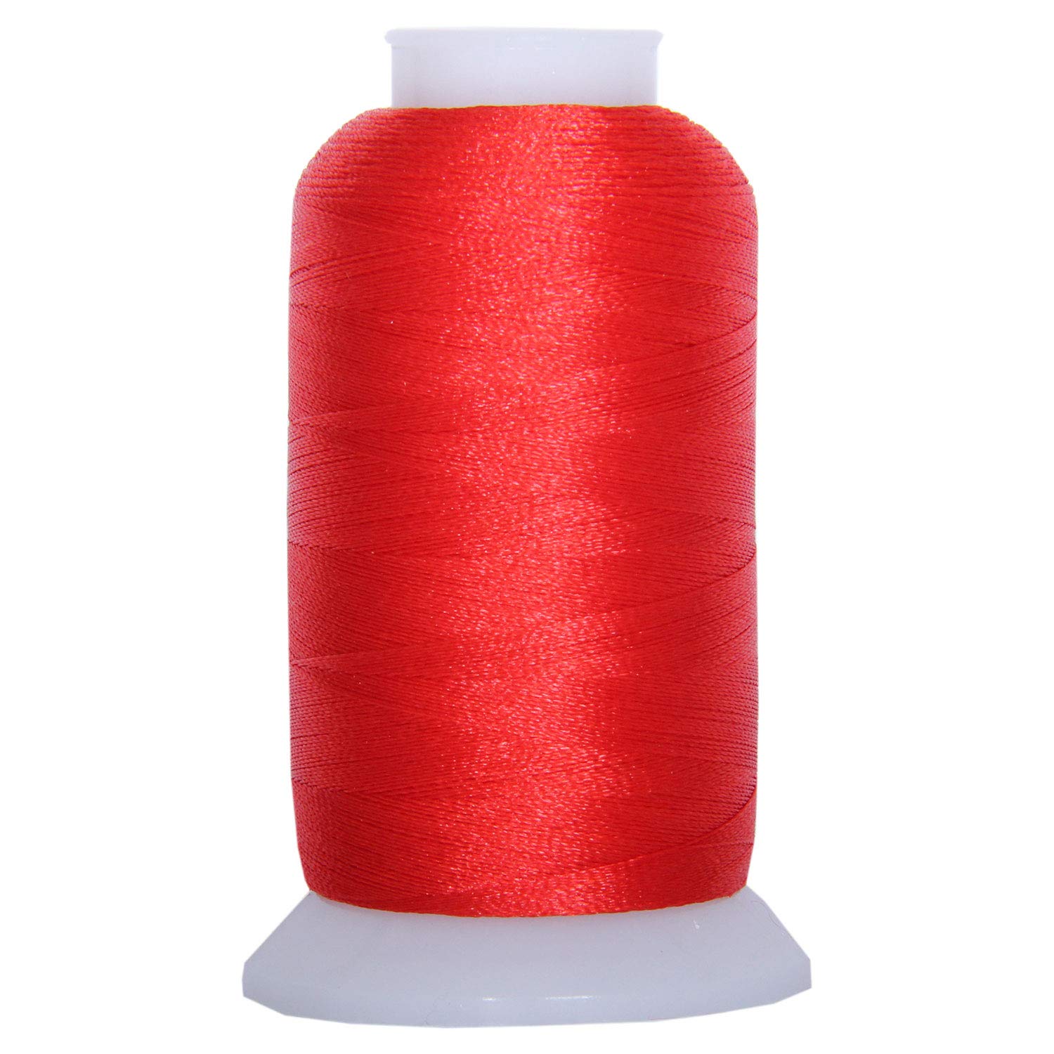 ThreadArt Polyester Machine Embroidery Thread, 1000M 40wt, Foxy Red 1037