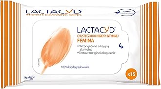 Lactacyd Femina Intimate Hygiene Wipes with Allantoin Hypoallergenic 15 Pcs
