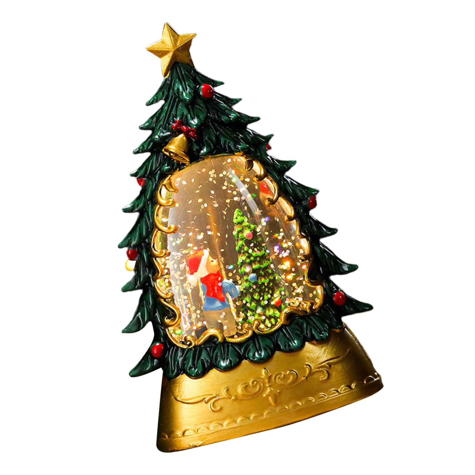 Elnwnnkc D Portable Glowing Christmas Tree Light Le Light Ecorative Night Lamp Party Accessory Home Ecoration Accessories Ecorative Tabletop Lamp