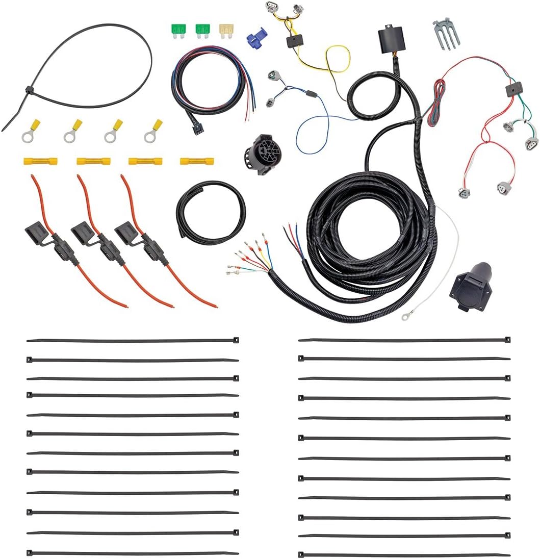 Tekonsha Tow Harness, 7-Way, Compatible with Select Toyota Tacoma