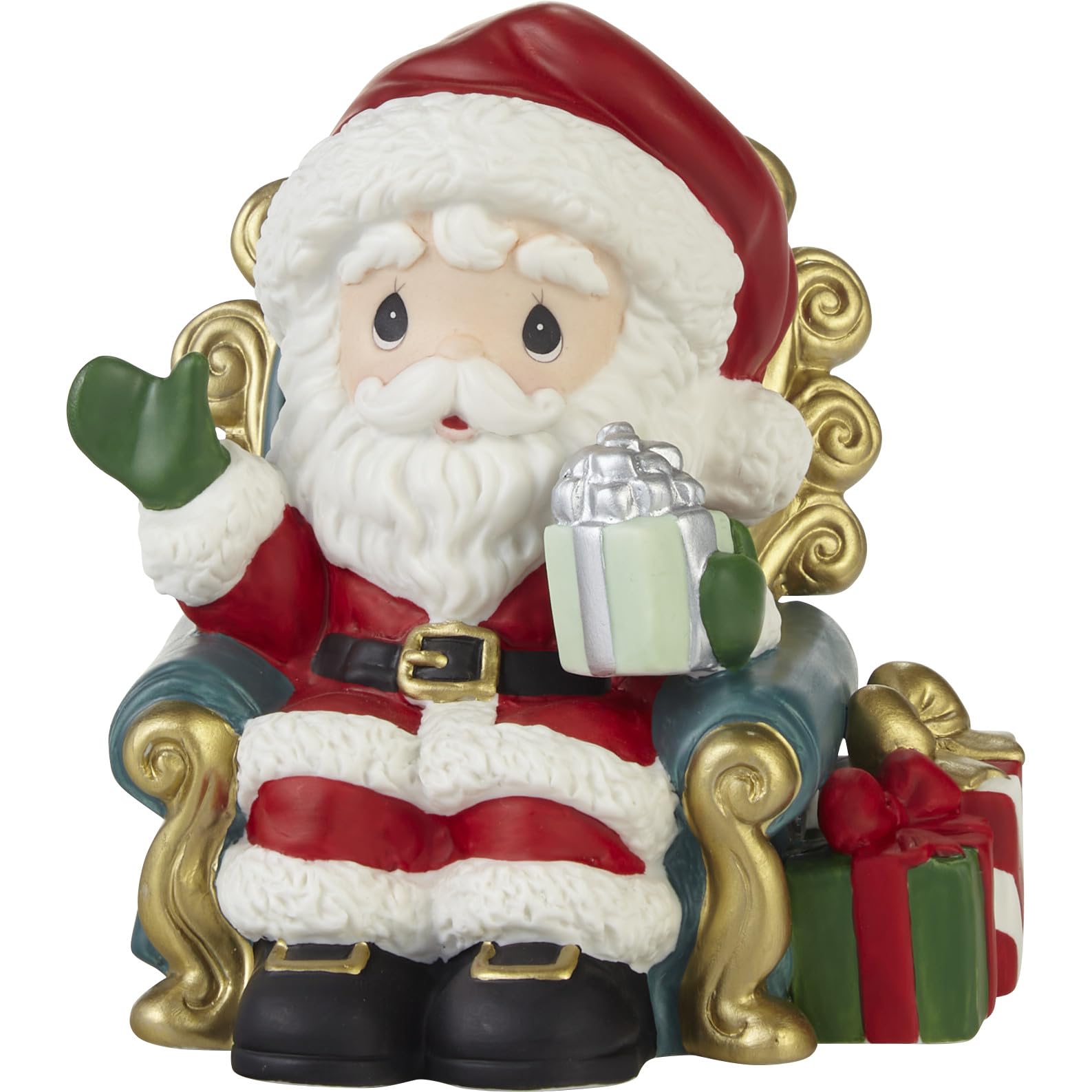 Amazon.com: Precious Moments Santa's Here Bringing Cheer Annual