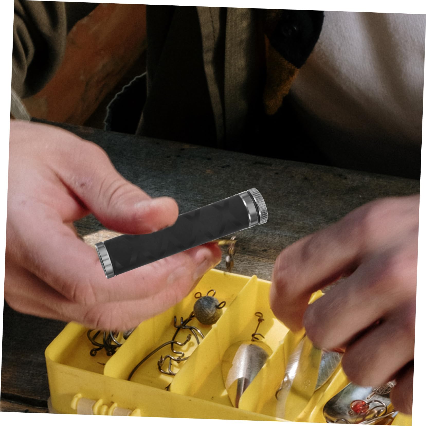 KONTONTY 1Set Fishing Knotting Tool Durable and Fishing Knot Puller Device for Spooling and Knot Tying Compact and Lightweight Fishing Gear Accessory for Anglers