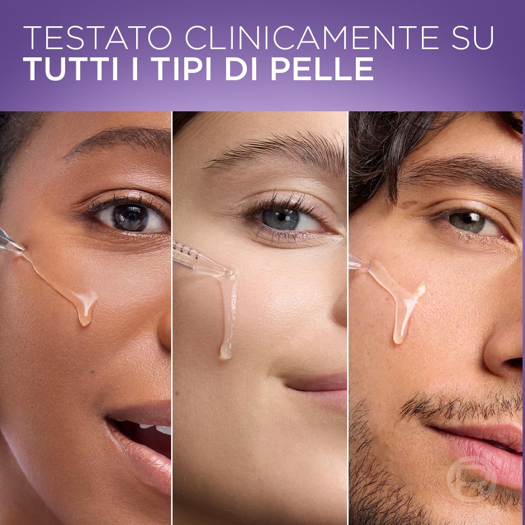 L'Oréal Paris Siero Viso Revitalift Filler, Azione Rimpolpante e Anti-Rughe, Altamente Concentrato con Acido Ialuronico al 1.5%, 30 ml