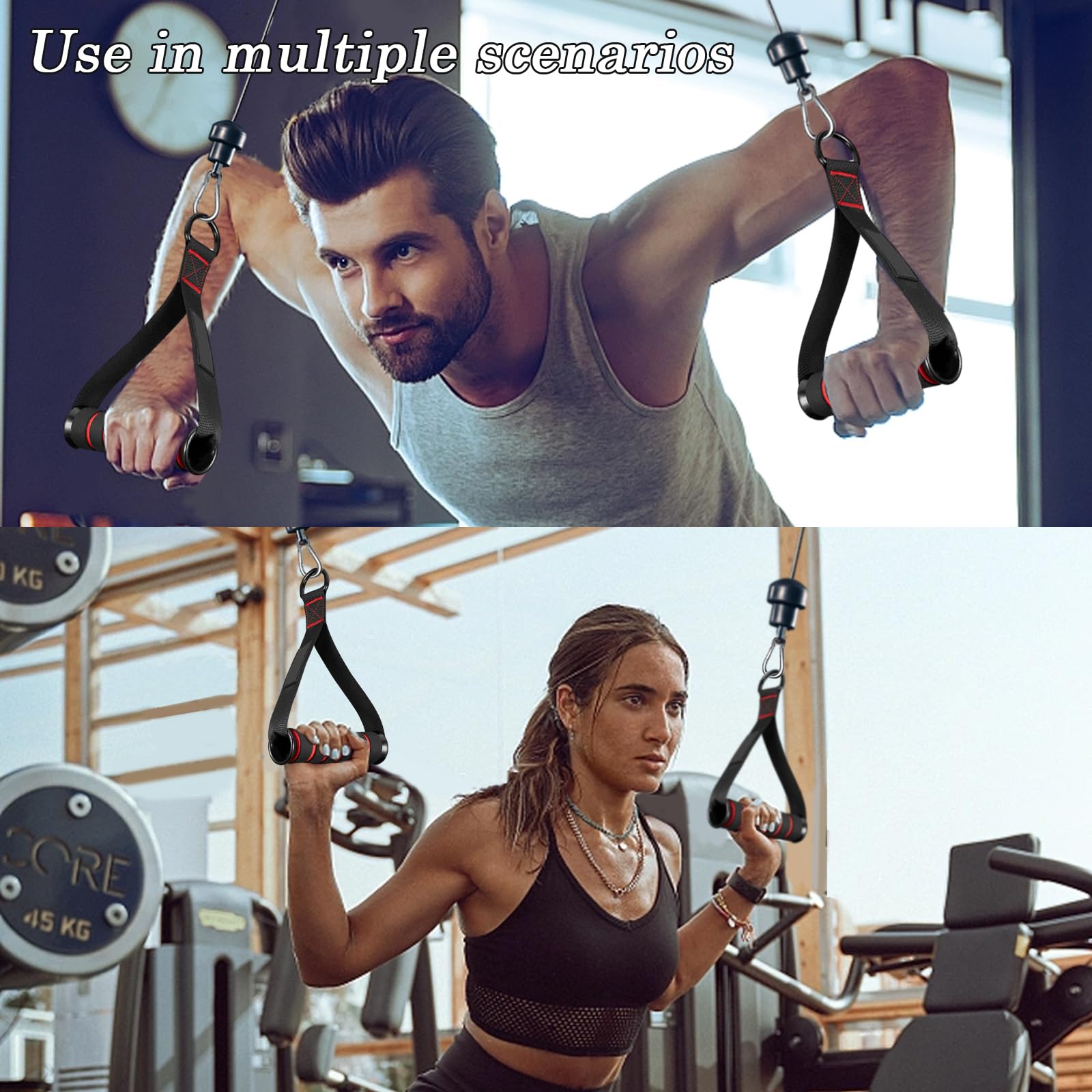 Poignée de Tirage Musculation - AS Equipement sportif