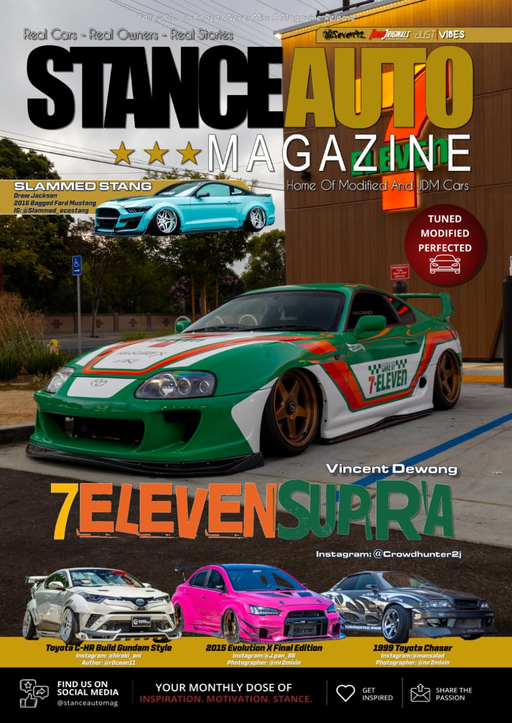 Stance Auto Magazine November 2025: Modified Cars From The Tuner Scene (Stance Auto 2025 Magazines)