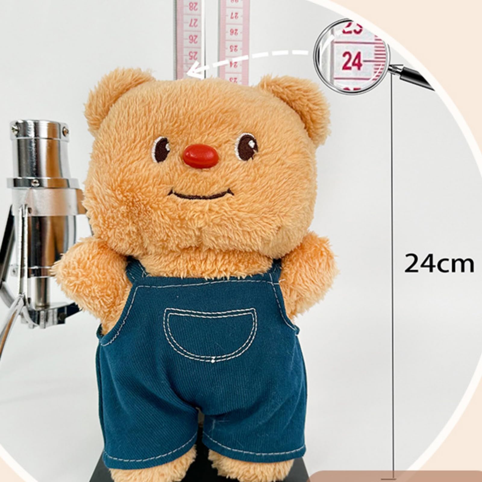 Amazon.co.jp: [Hushan] バターベア ぬいぐるみ 非公式 23cm ドール