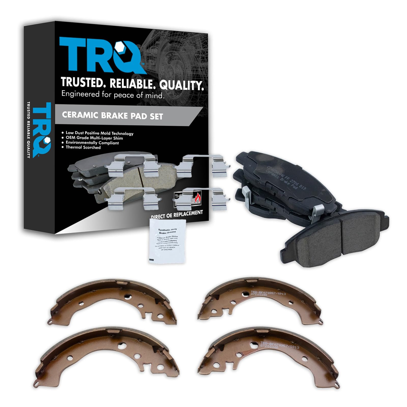 TRQ BFA20331 Brake Pad Set