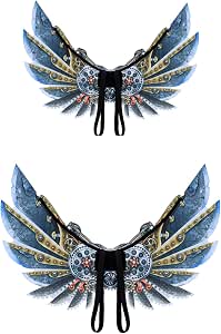 Ailes D'ange Pour Costume Adulte - Déguisement Halloween, Carnaval, En Plumes (115x45 Cm) - 11