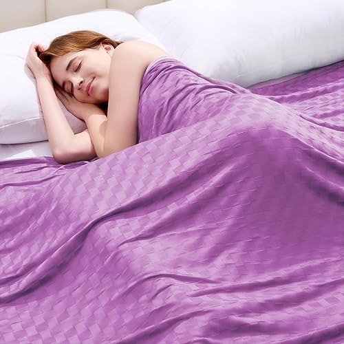 Miniatura 12 de Topcee - Manta refrescante de verano para personas que duermen con calor, fibra de enfriamiento Arc-Chill Q-Max>0.5, certificada Oeko-TEX 100%,