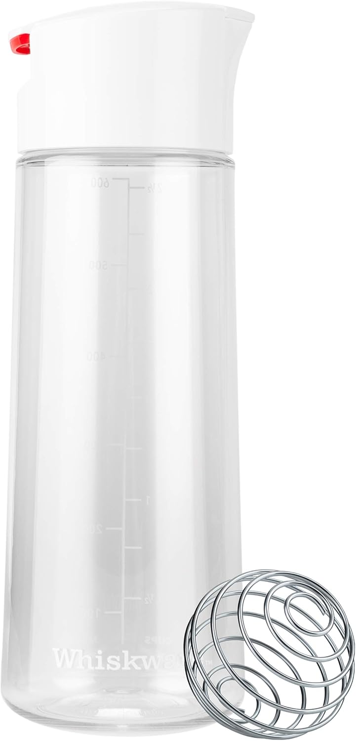 Whiskware Dressing Shaker with BlenderBall Wire Whisk, Tritan C01396