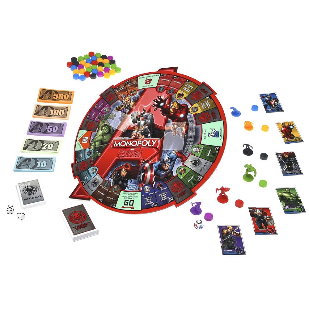 Avengers Monopoly, Board Games - Amazon Canada