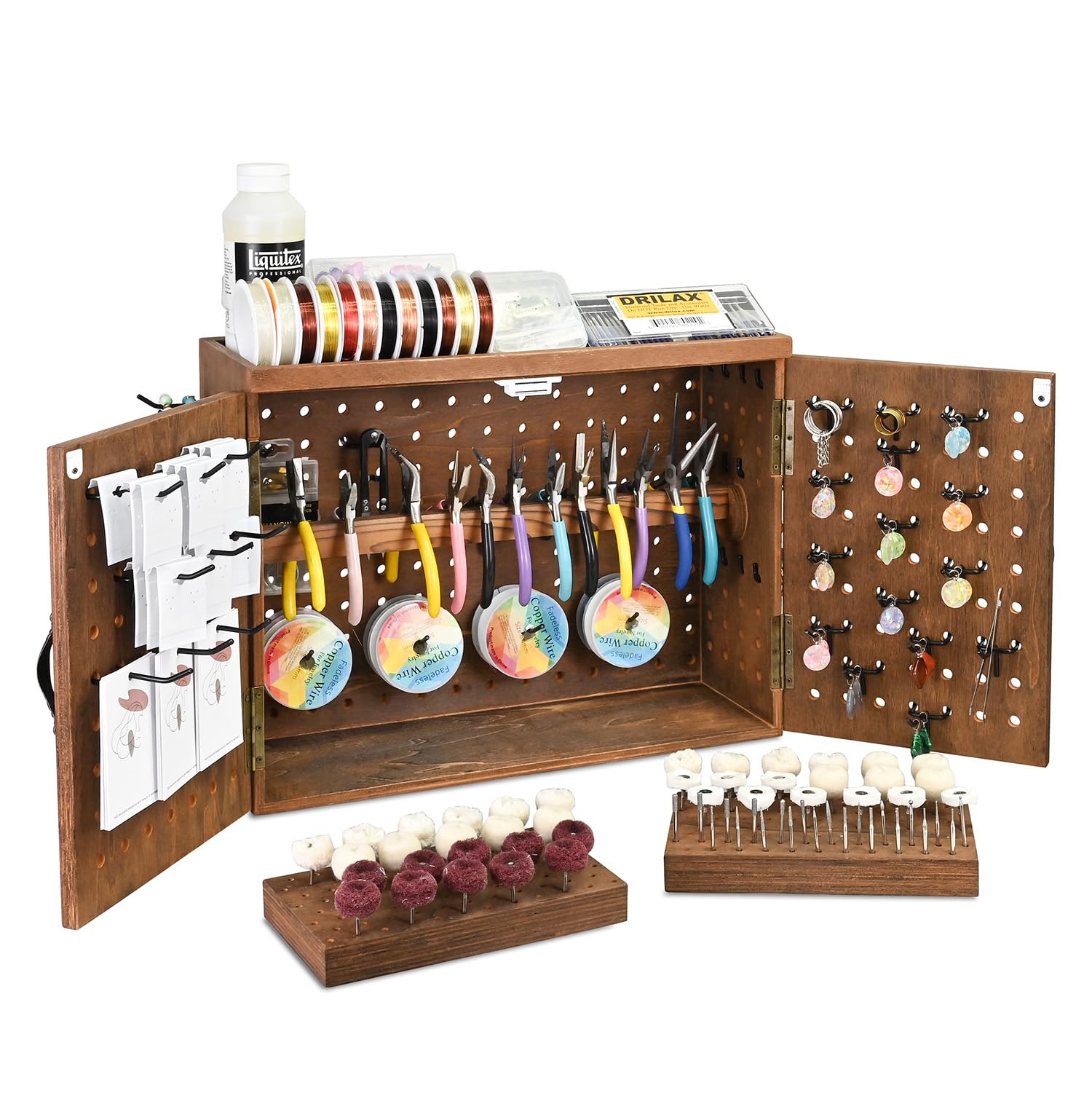 Ikee Design Jewelry Marking Craft Working Table Bench with Measurements.