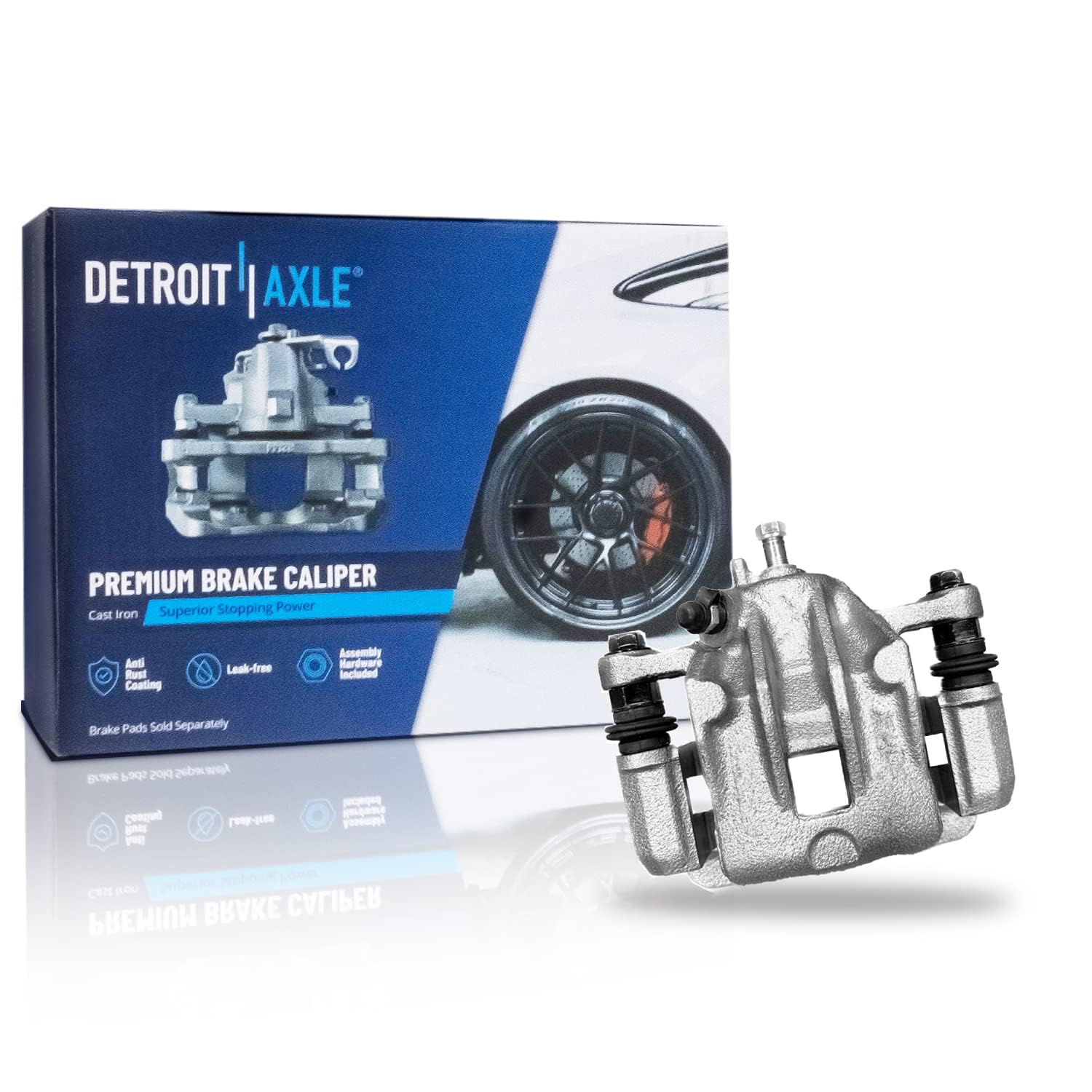 Detroit Axle - Rear Right Brake Caliper for Hyundai 2005-2009 Tucson