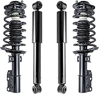 Vista 54 de Detroit Axle - Amortiguadores de puntales para Kia Optima 2011 2012 2013 [construido en Corea, con suspensión deportiva] Puntales delanteros