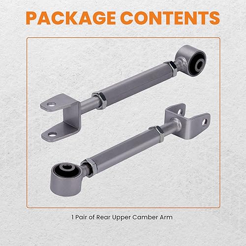 Miniatura 4 de maXpeedingrods Brazo de control superior trasero para Chrysler Sebring 2007-2010, para Dodge Journey Avenger 2008-2010, 1 par de brazos curvados