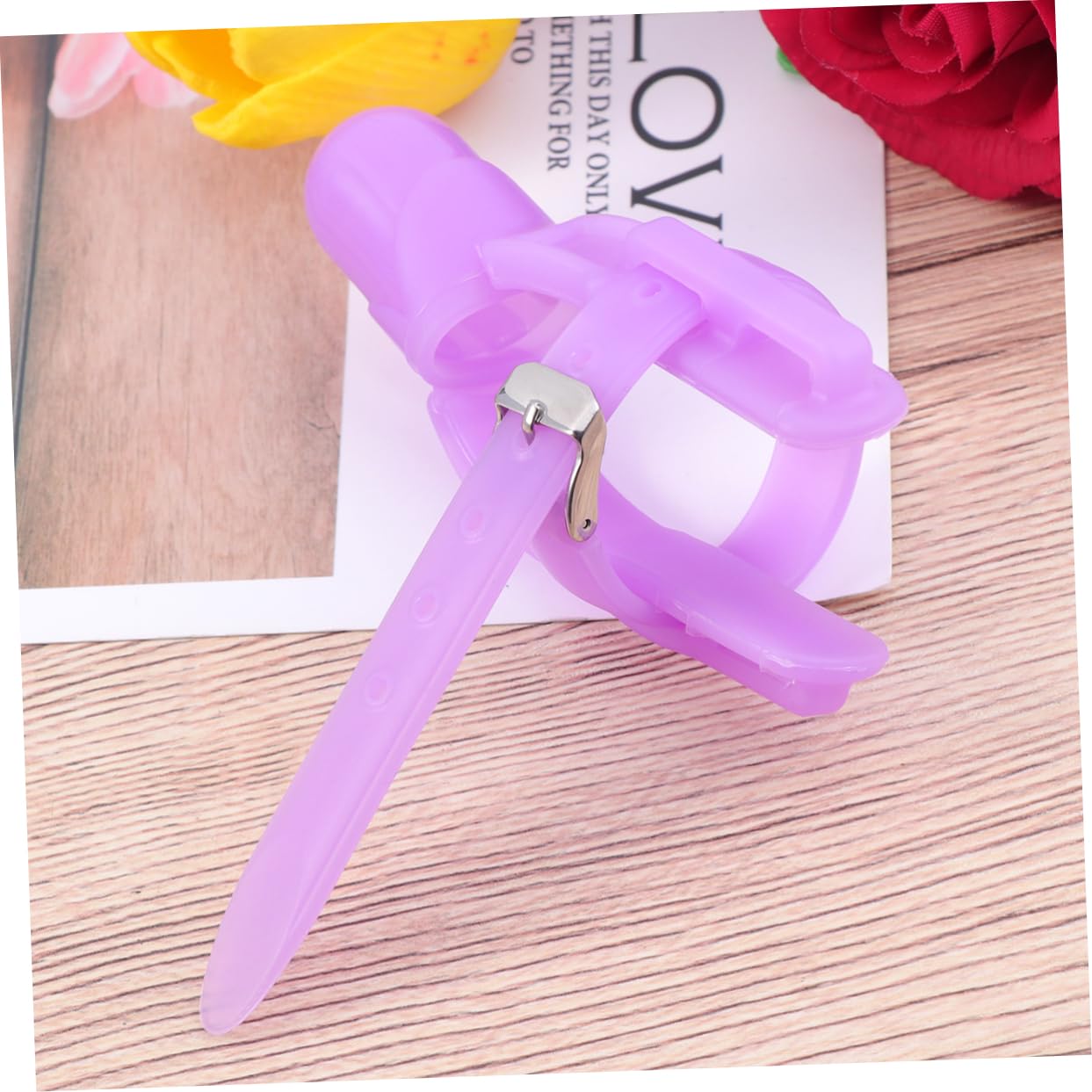 BESTonZON Baby Teething Aid Thumb Forefinger Covers Silicone Finger Protectors Safe Relief for Gum Pain 6m