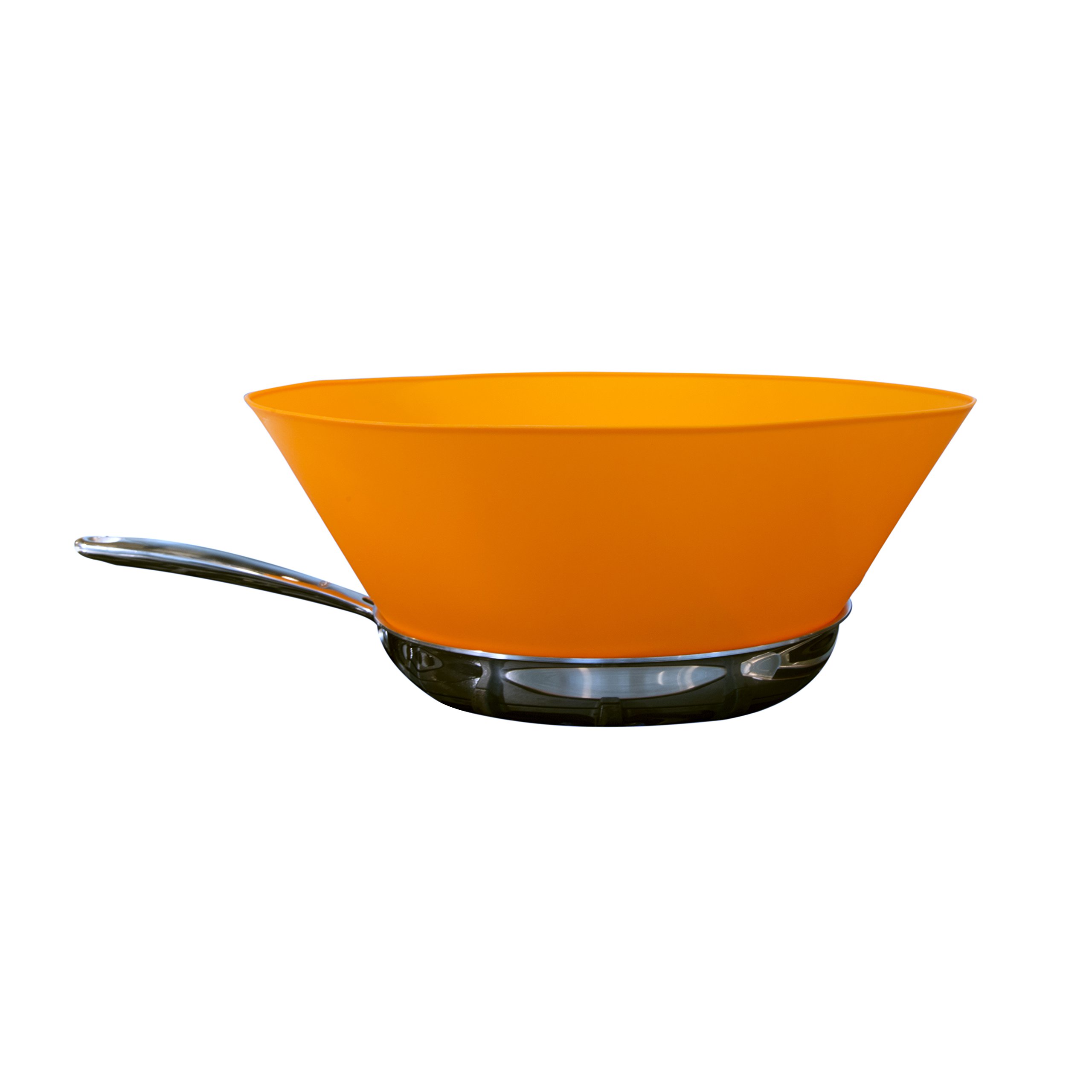 Frywall 11" (Medium-Large) - Ultimate Splatter Protection without Compromises (Orange)