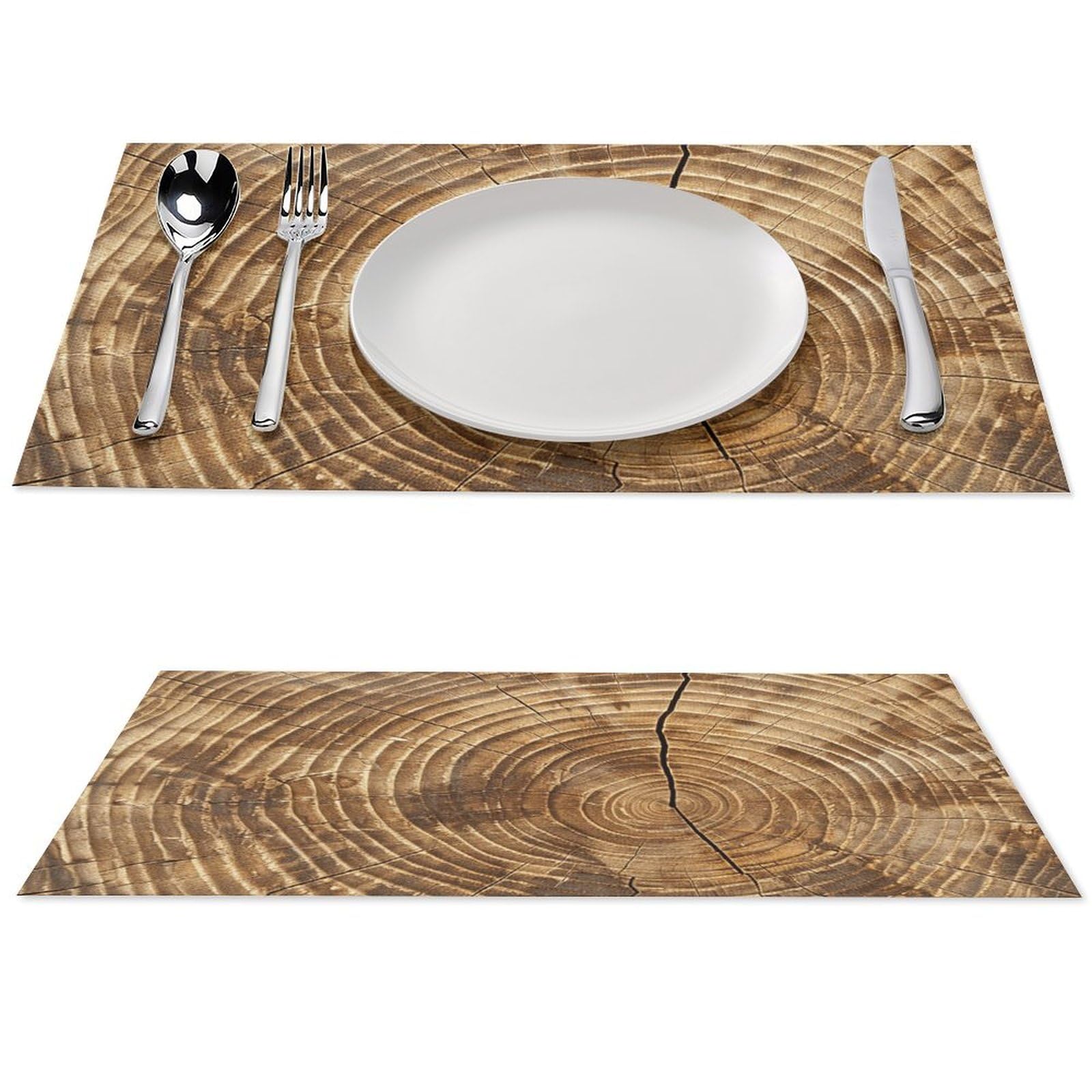 Set de table antidérapant en PVC lavable pour protéger la table des taches