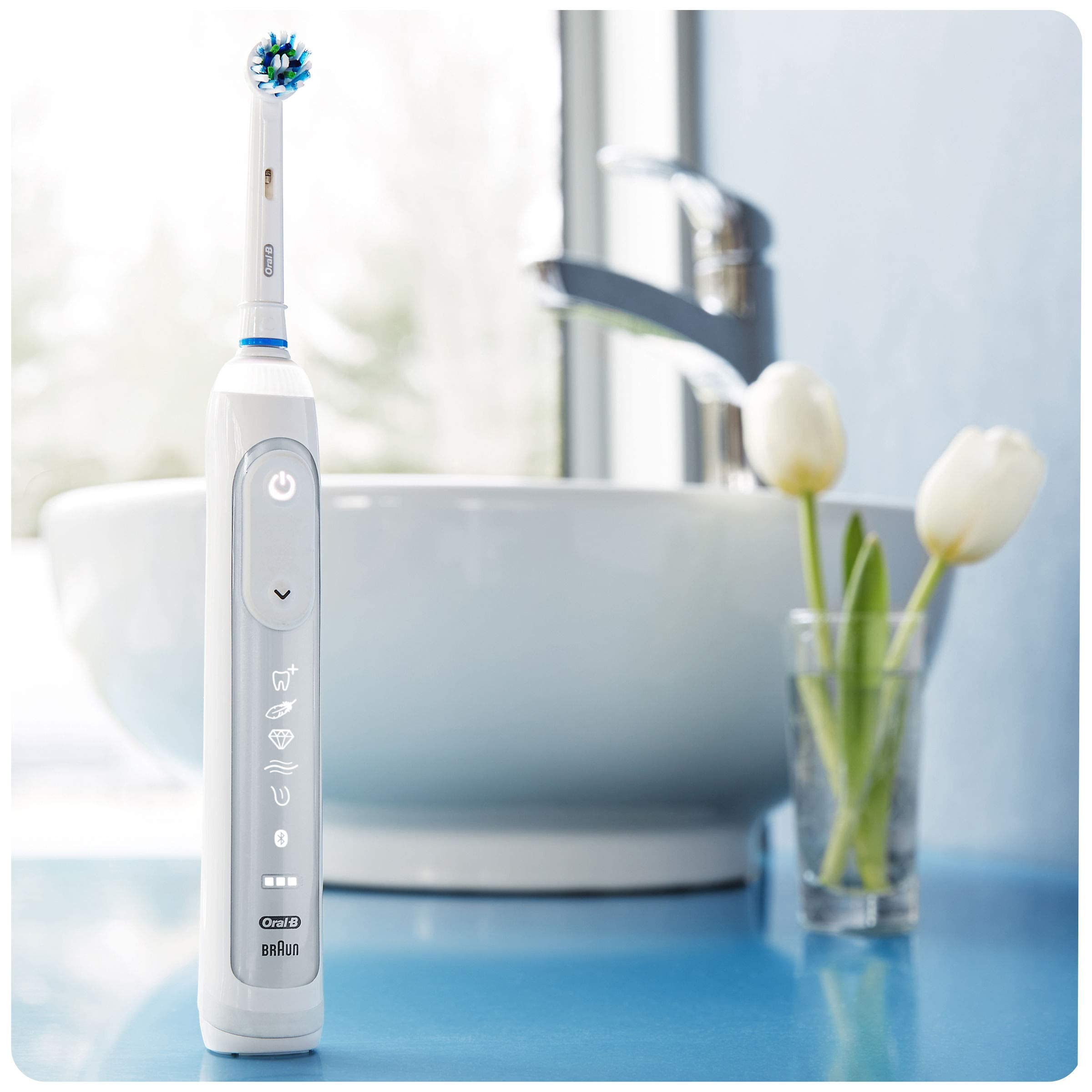 Oral-B GENIUS 8000 – Dual Handle Electric Rechargeable Toothbrush