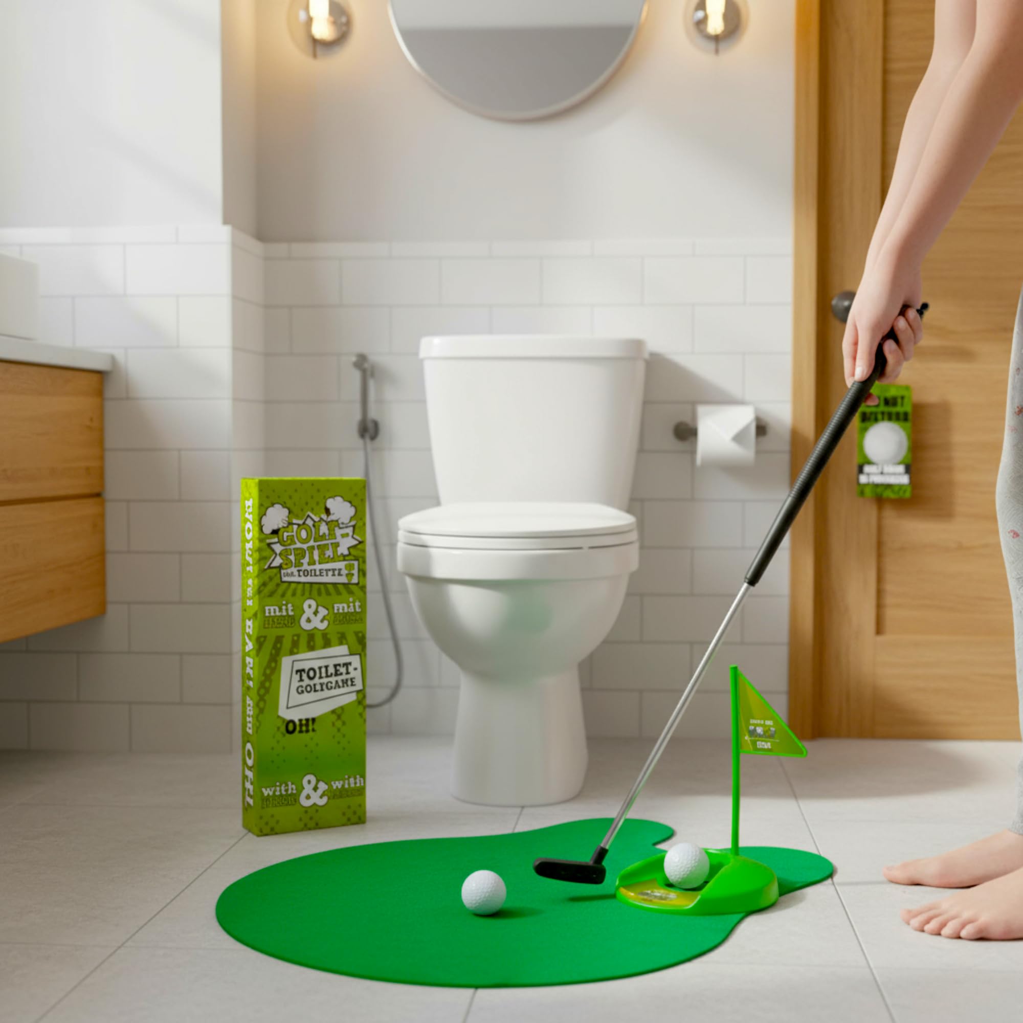 MIJOMA Gioco WC per il bagno, gioco da bagno