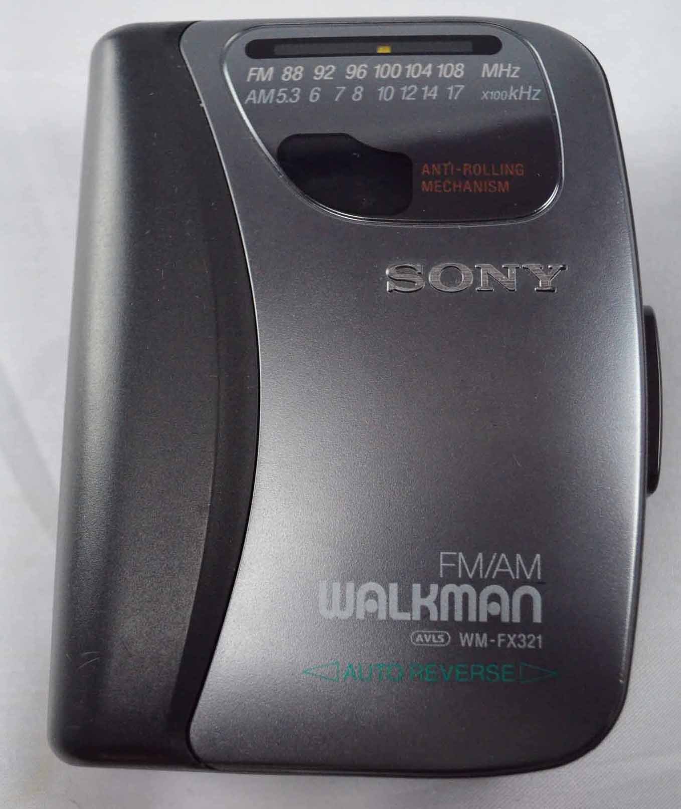 ソニー　ウォークマン　カセットラジオ(AM.FM) 動作整備品】ソニーウォークマン カセットプレーヤー 簡易ワイド