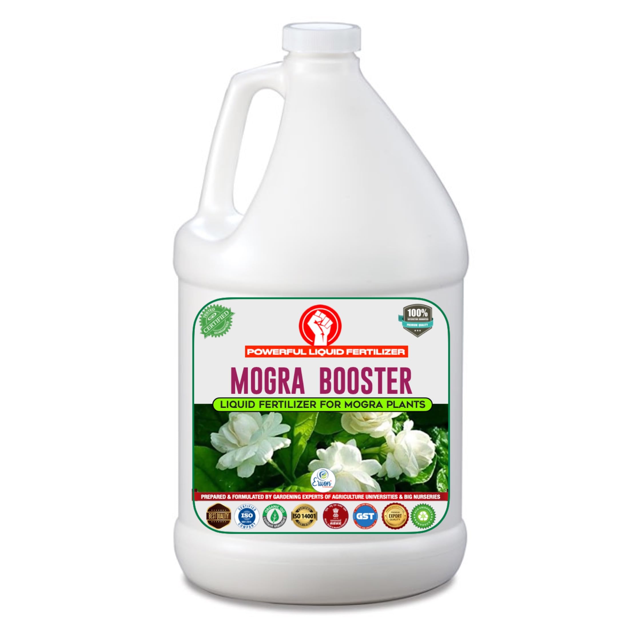 Erwon® Mogra Booster, Premium Essential Powerful Liquid Fertilizer for the Best Growth of Mogra Plants with Flowering Nutrients and Charged Micro-Organism (500 ml) (B09GYL53KD) Amazon Price History, Amazon Price Tracker