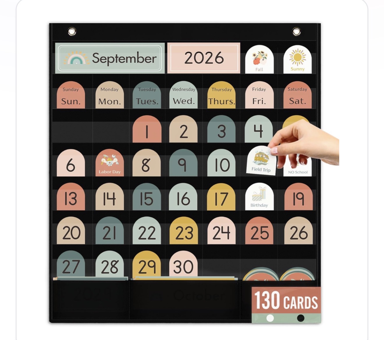 Fun Interactive Calendar for Kids