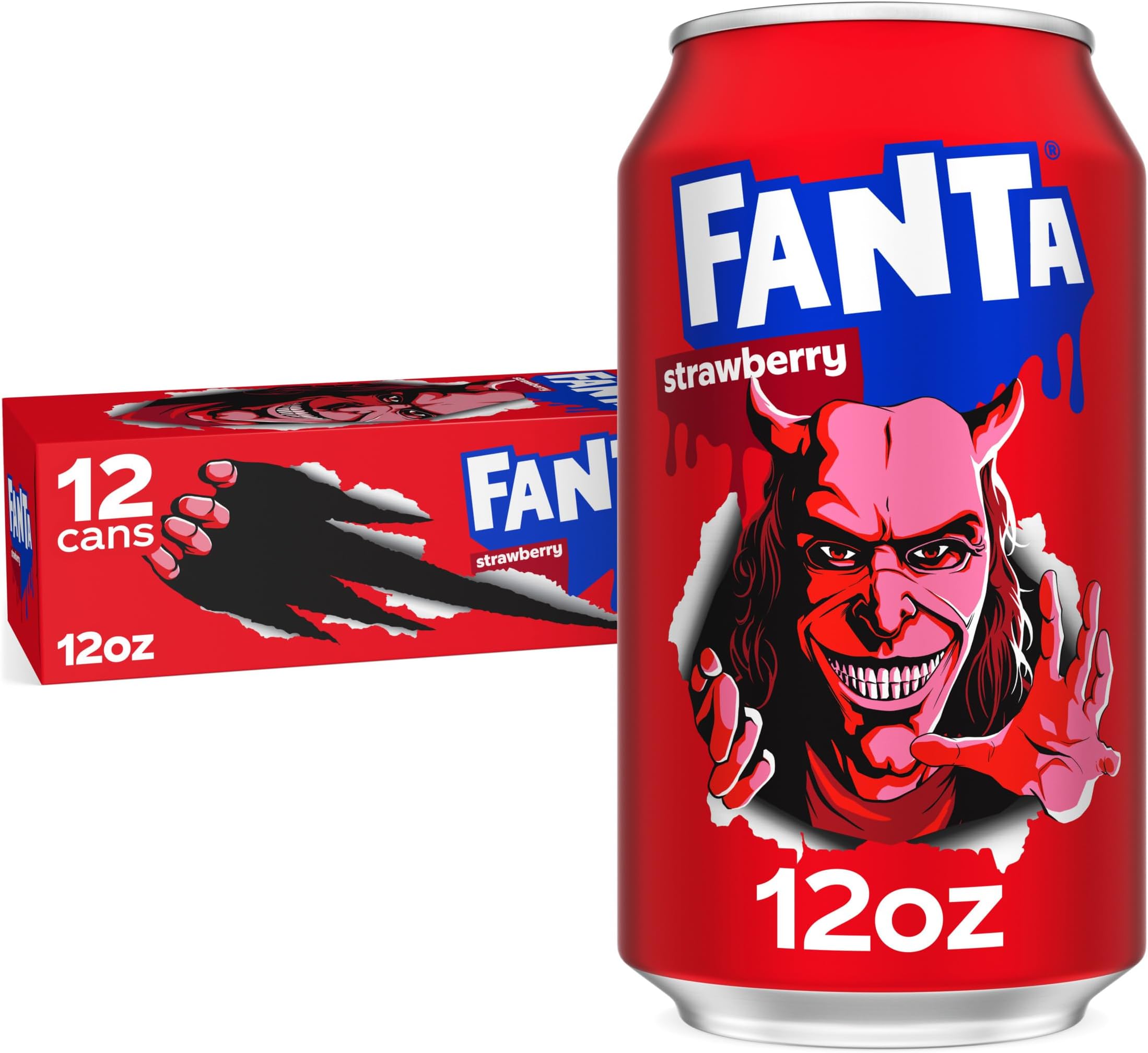 FANTA STRAWBERRY CAN USA 12x355ML