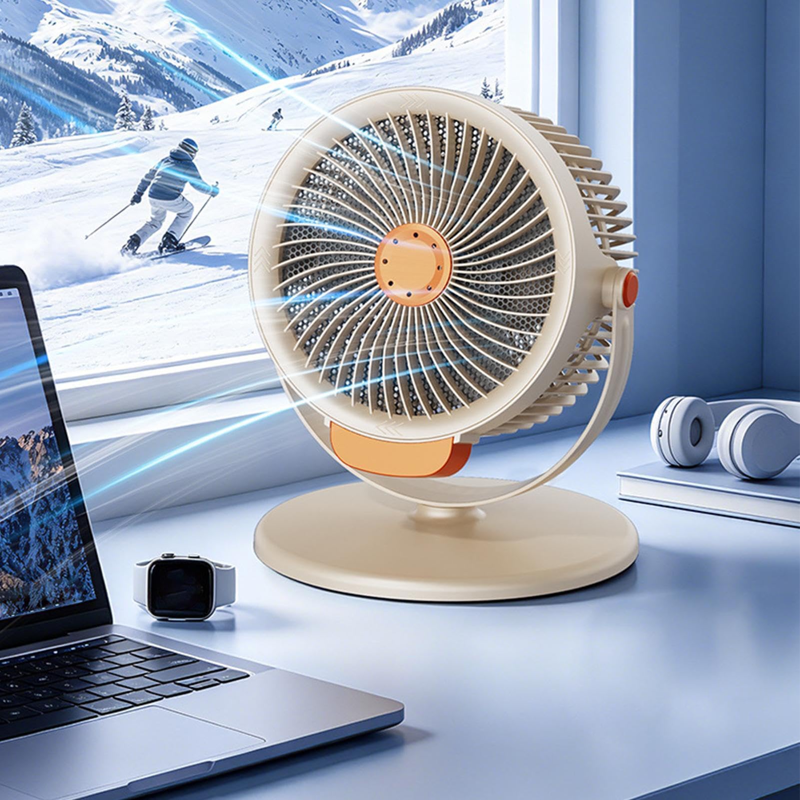 Ventilatore a pavimento 3 Velocità Altezze Regolabili Flusso D'Aria Potente | Grande Ventilatore Per Garage Ufficio Patio Negozio Dormitorio Bagno Camera E Casa