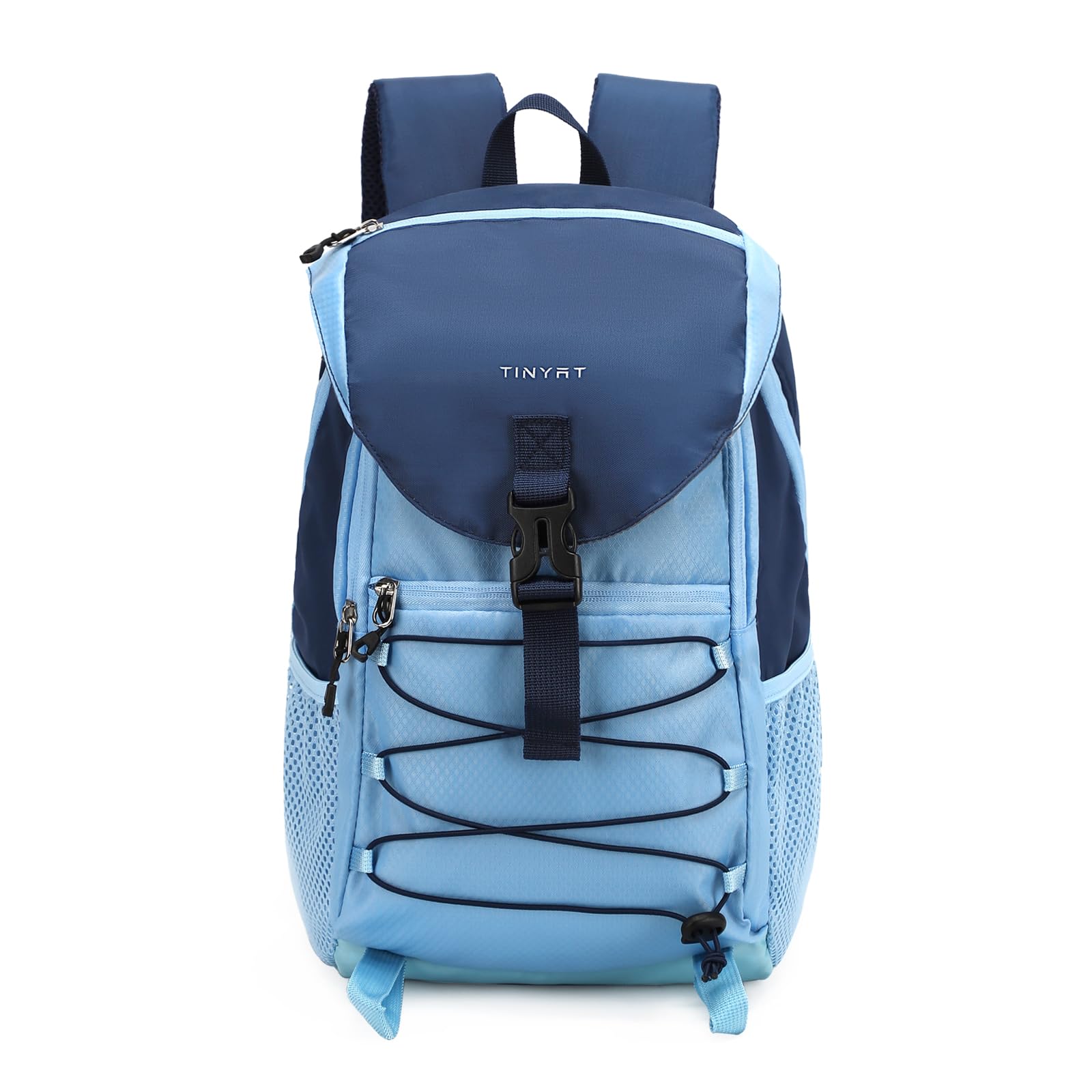 TINYAT Wanderrucksack für Damen und Herren, wasserabweisend, Reiserucksack, Trekkingrucksack, Tagesrucksack, für Camping, Klettern, Sport, Blau/T109433-1, 15L/T109433-1BL