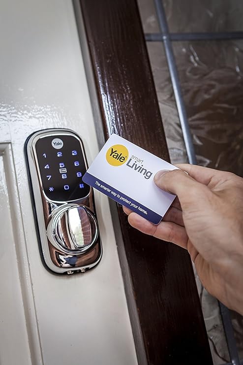 YALE Keyless Connected Smart Lock - CHROME PLATED [Energy Class A+]