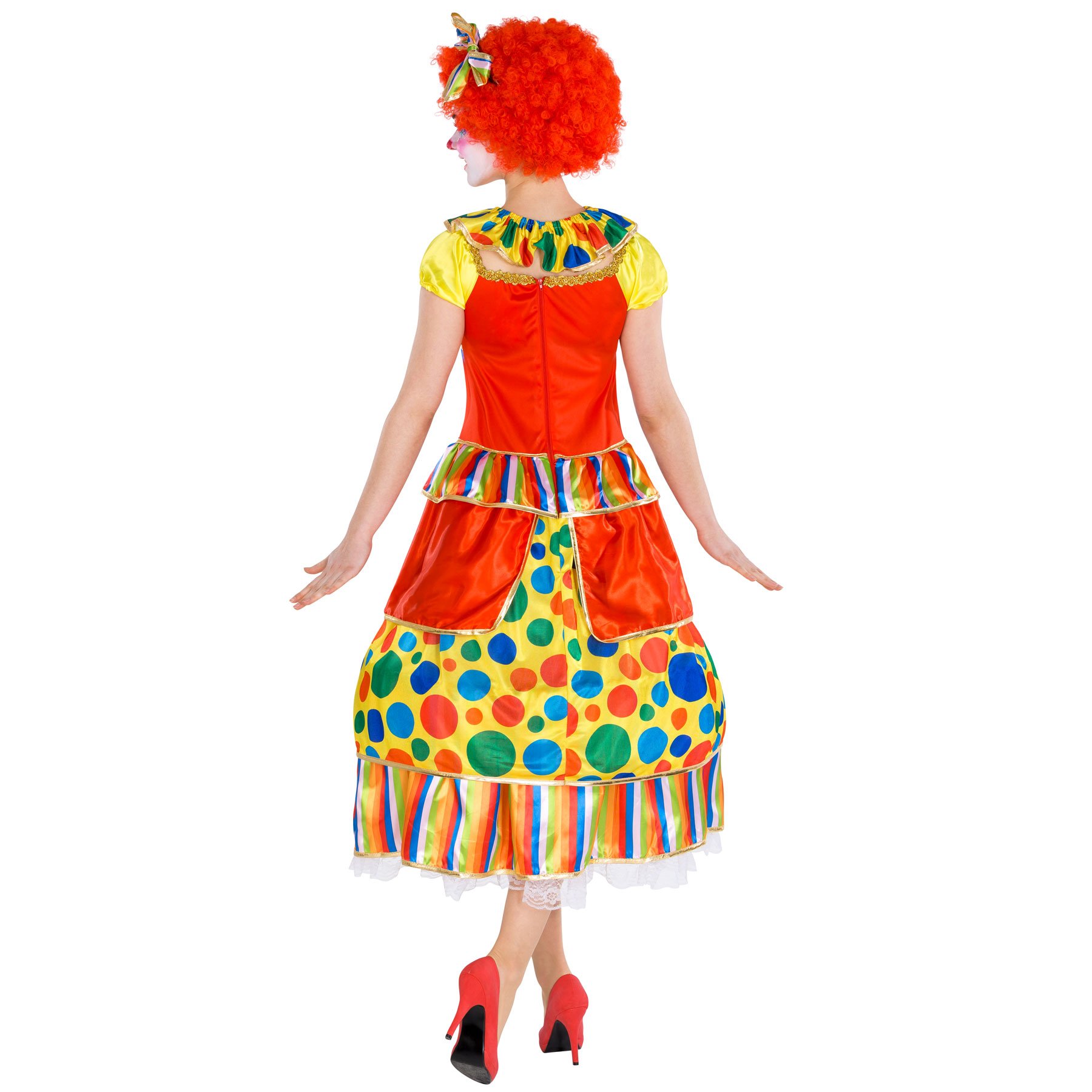 Dressforfun Herren Clown-Kostüm – Mit Frack & Hose, Größe M, Für Fasching & Mottopartys