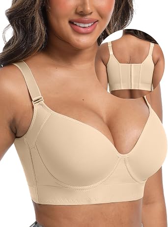 Push Up Back Smoothing Bras for Women