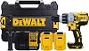 Dewalt Dcd996p2-qw Double Cord Coal-free Professional Impact Drill 18 Volt - 5.0 Ah Li-ion, Yellow-black