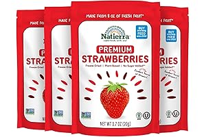 Natierra Freeze-Dried Strawberries: Nature's Sweet Delights