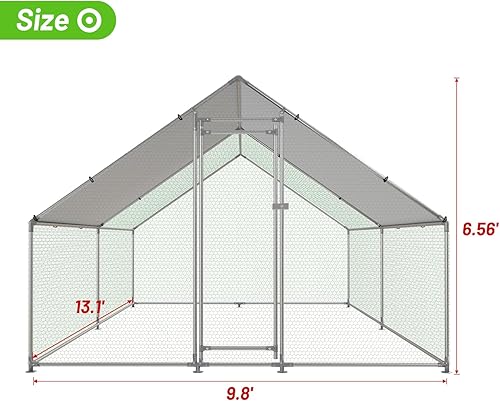 Miniatura 5 de NUGRIART Red de alambre de pollo de 158 pulgadas x 40 pies para manualidades y jardinería valla de malla de 1 pulgada malla de alambre hexagonal