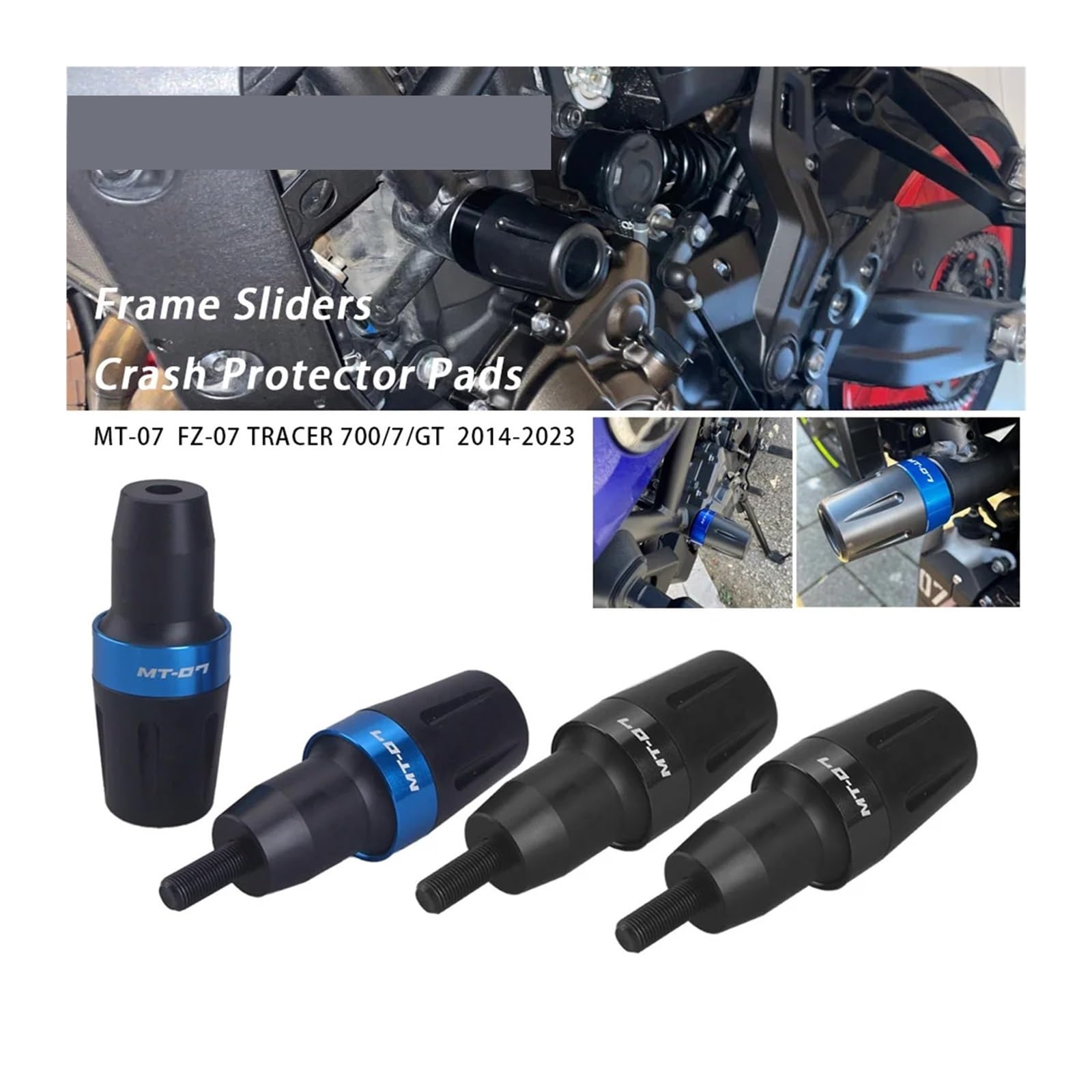 Motorcycle Engine Slider Engine Case Sliders Motorcycle Frame Crash Pads & Engine Sliders For ...