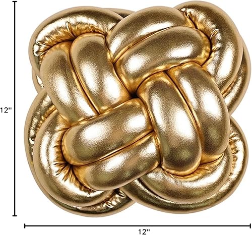 Miniatura 6 de Almohada de nudo de Navidad, hecha a mano, suaves, redondas, decorativas, anudadas, decoración del hogar, almohadas para automóvil, sofá,