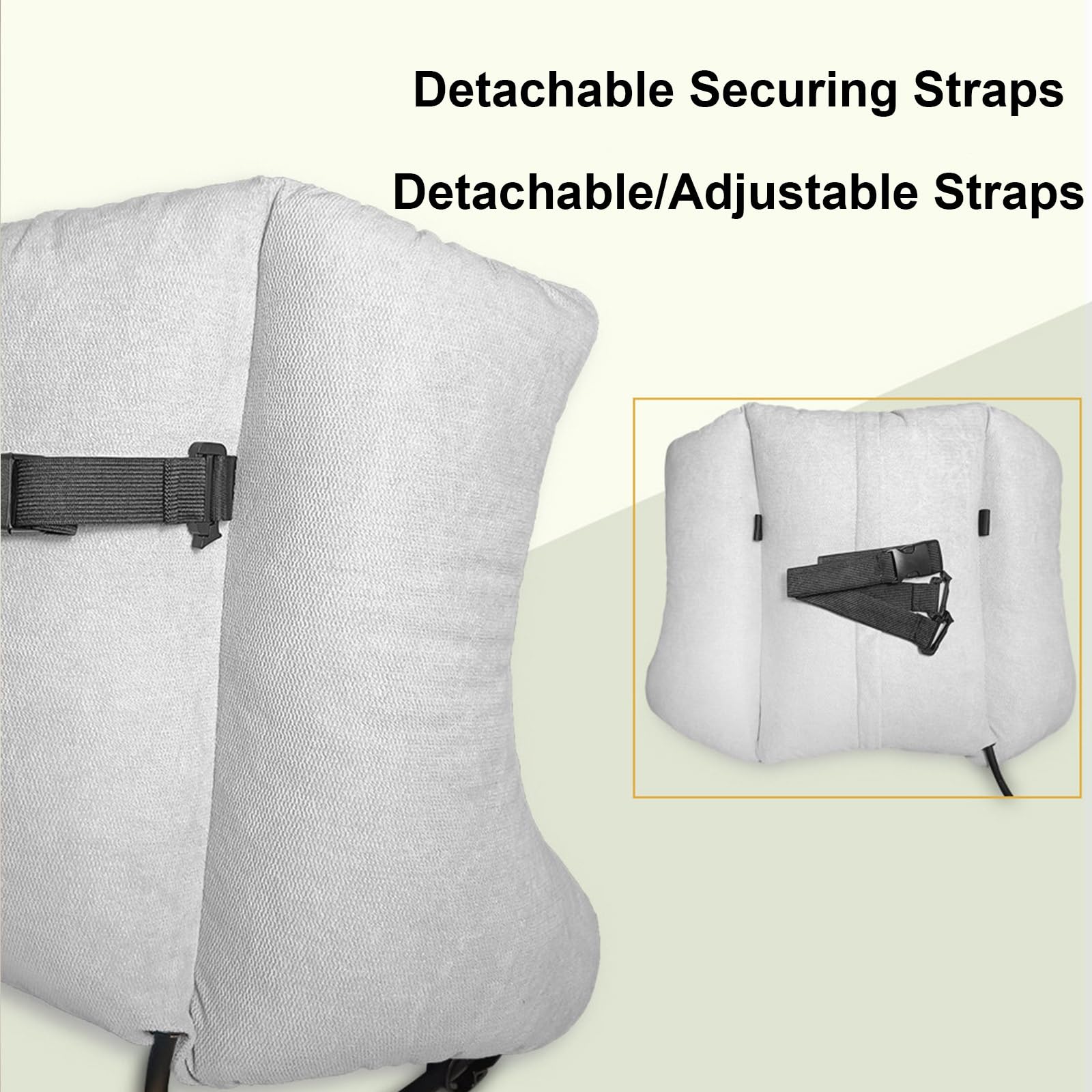 Almohadillas Electricas, Esterilla Calor Gris, Mantita Electrica con 3 Niveles de Calor y Apagado Automático de 4 Horas, Manta Electrica Ideal para El Invierno