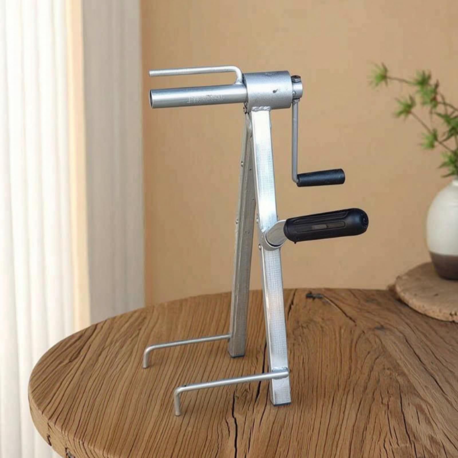 harayaa Irrigation Hose Reel Avvolgitubo Manuale Bobina Avvolgitore Carrello Tubo con Doppio Cuscinetto Struttura in Acciaio al Carbonio Pieghevole Presa