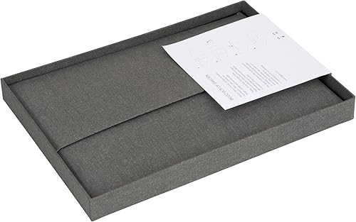 Miniatura 6 de Bigso Karin KD Caja de almacenamiento plegable con marco de etiqueta para una fácil identificación, montaje simple sin herramientas, cajas de