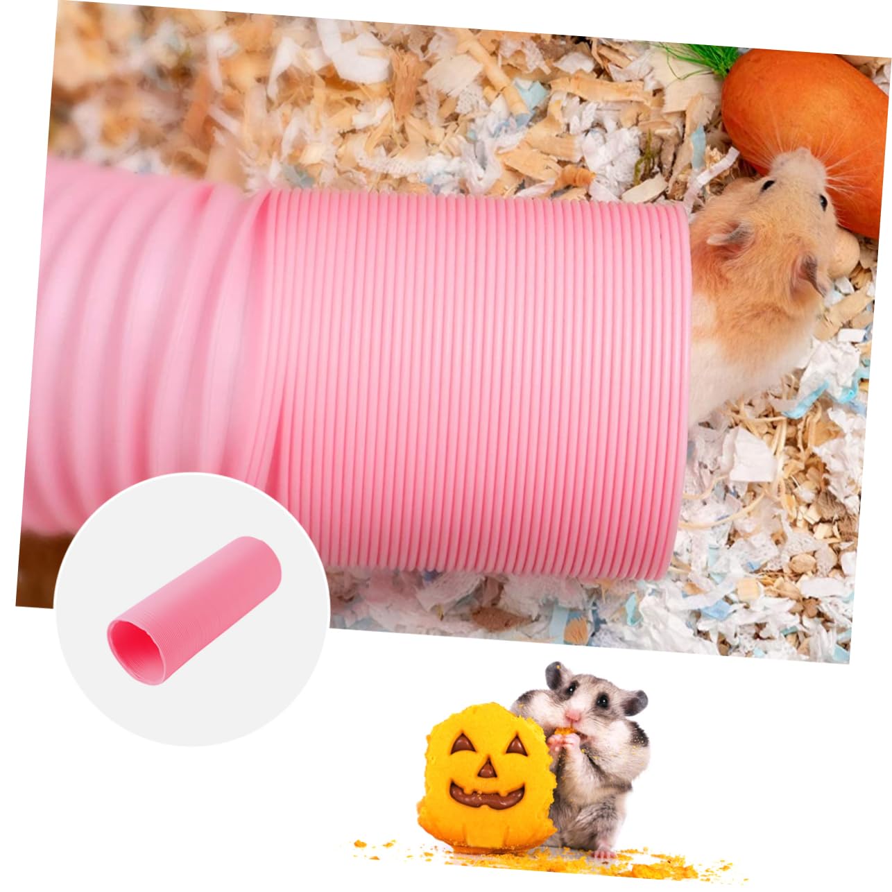 BESPORTBLE 2stücke Kreatives Hamster-tunnelspielzeug Lang Für Drinnen Und Zuhause Langlebig Und Praktisch Fördert Bewegung Und Spielspaß Für Kleine Haustiere